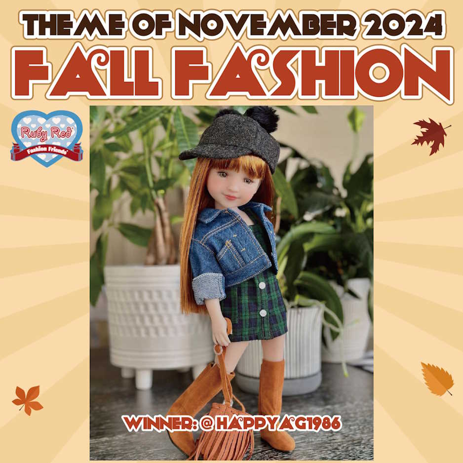 Ruby Red Fashion Friends Dolls - Photo of the month winner - Nov 2024